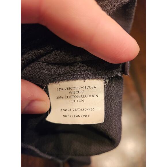 Eileen Fisher Wide Leg Lounge Beachy Gray Pants Size Large - Picture 6 of 9